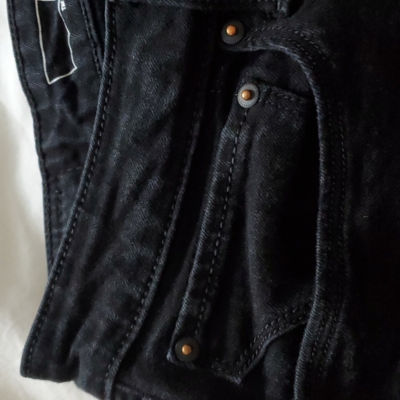 Levi's Demi Curve Modern Rise Skinny Black Wash Jean - Picture 7 of 12